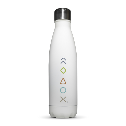 White 5 Essentials Water Bottle