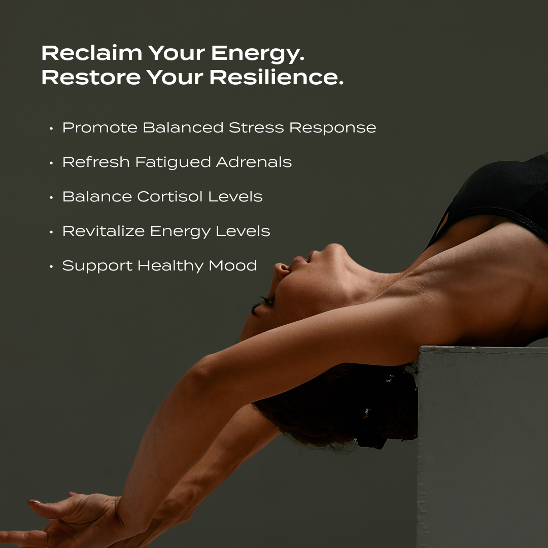 PurePath Adrenal Balance – Adaptogenic Stress Support with Ashwagandha, Rhodiola & Regenerative Organic Herbs