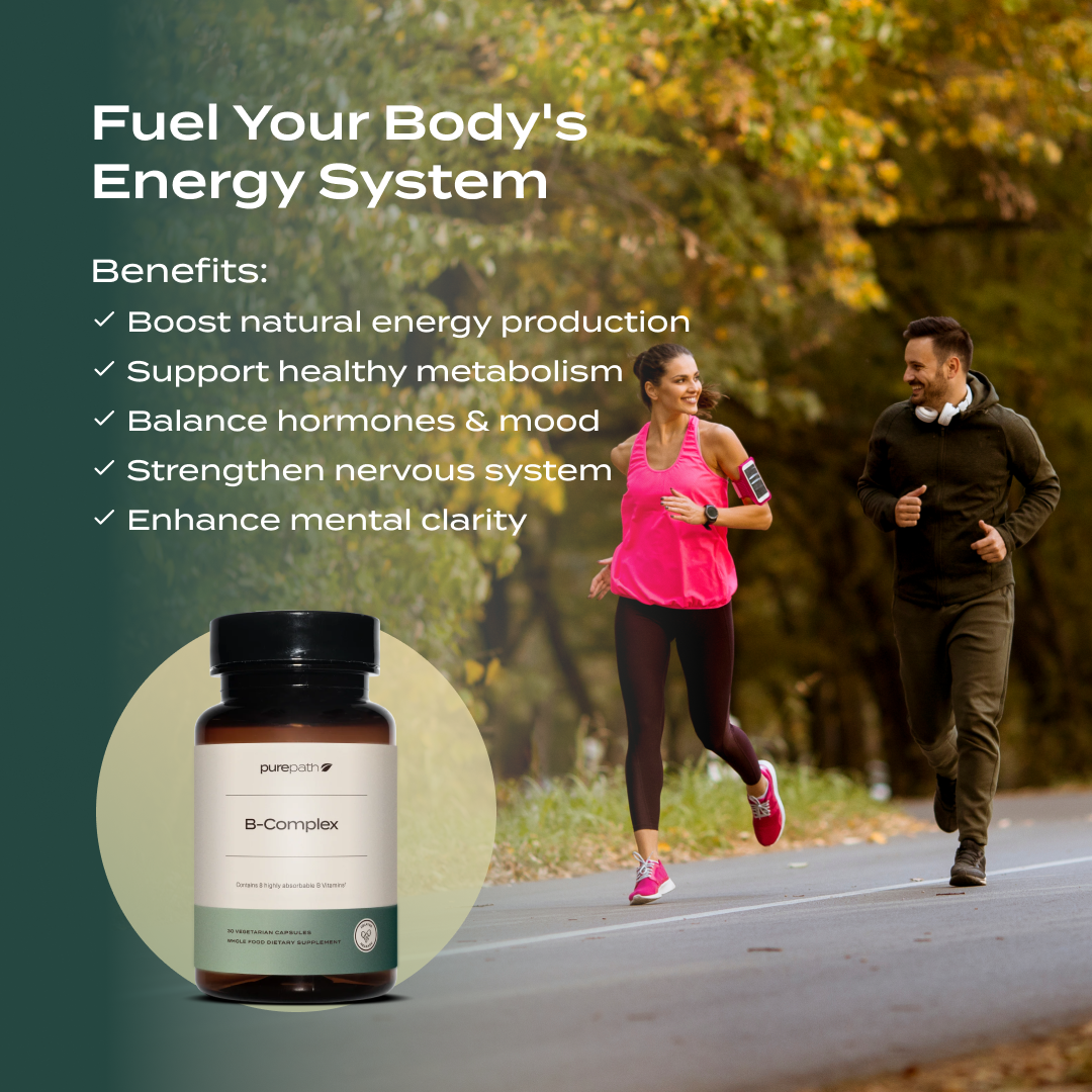 PurePath B-Complex – Active B Vitamins with Regenerative Organic Beets & Burdock