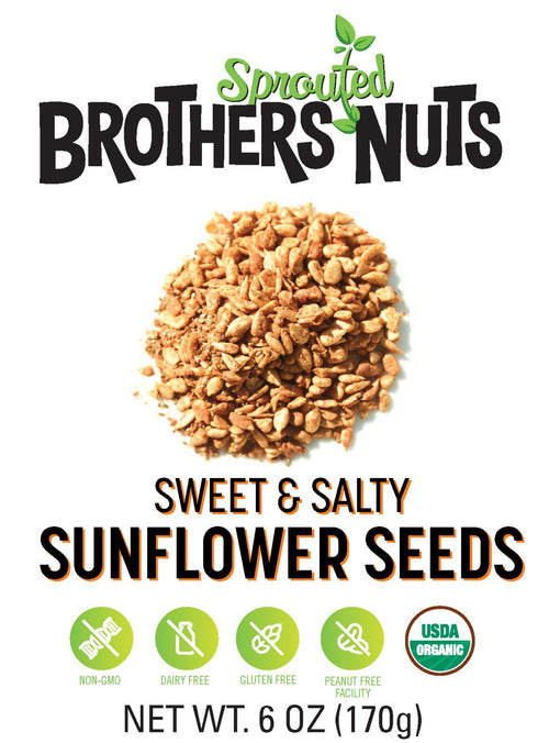 Brother's Nuts - Sweet & Salty Sunflower Seeds