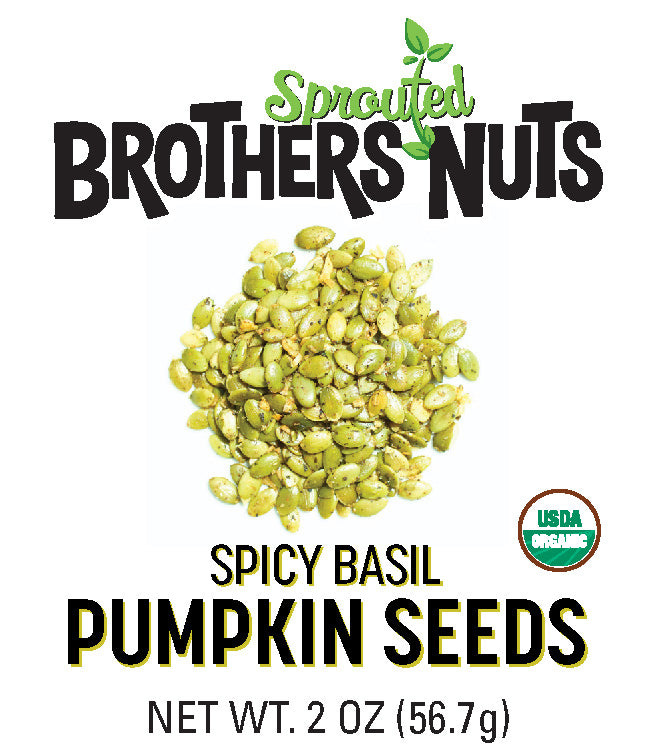 Brother's Nuts - Spicy Basil Pumpkin Seeds