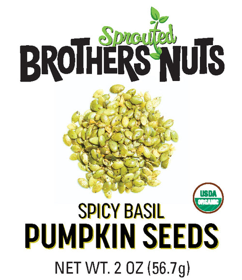 Brother's Nuts - Spicy Basil Pumpkin Seeds