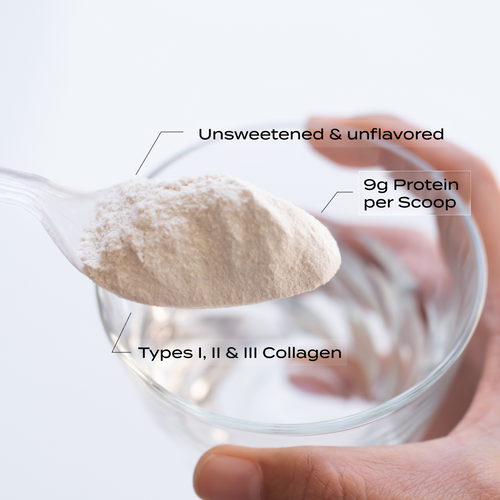 PurePath Collagen Peptides – Types I, II & III Collagen Powder for Joints, Skin & Hair