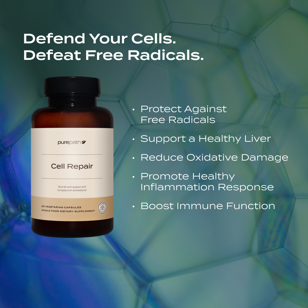 PurePath Cell Repair – Full-Spectrum Antioxidant Formula with Regenerative Organic Immune Blend for Cellular Health