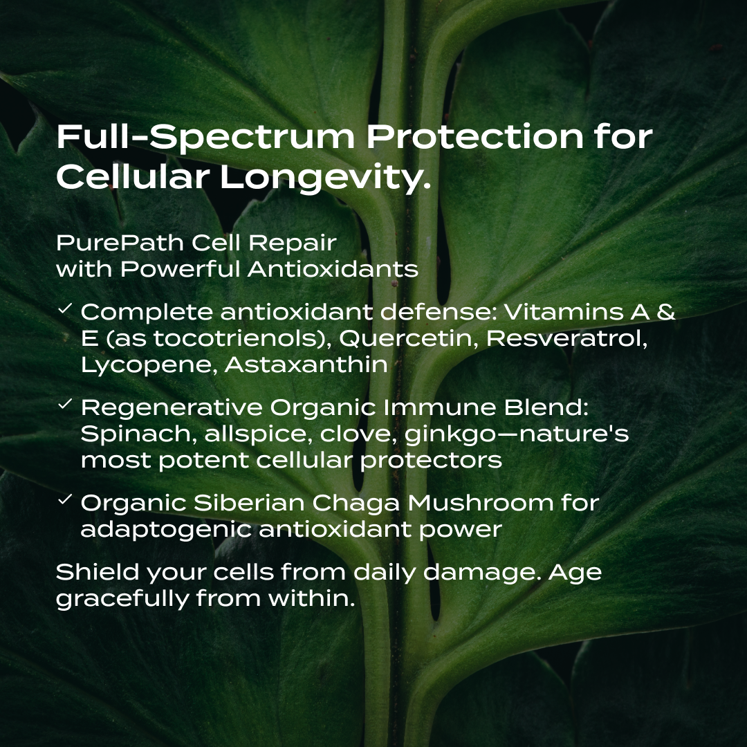 PurePath Cell Repair – Full-Spectrum Antioxidant Formula with Regenerative Organic Immune Blend for Cellular Health