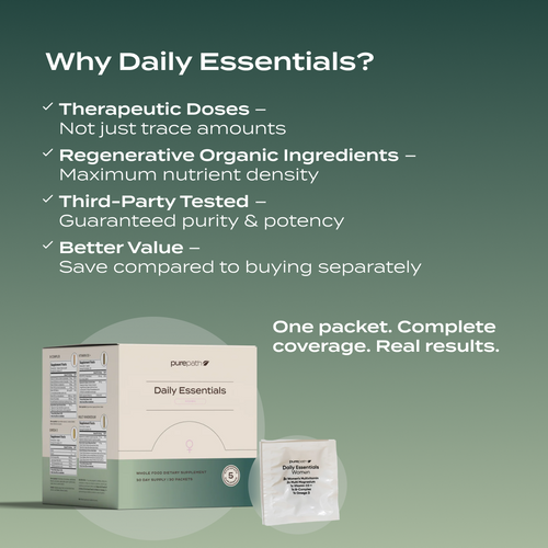 PurePath Daily Essentials for Women – Complete 5-in-1 Daily Vitamin Pack