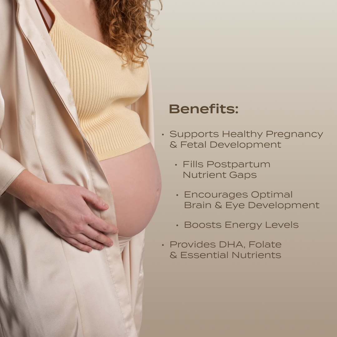 PurePath Full-Spectrum Prenatal Multivitamin – Folate, DHA & Probiotics for Pregnancy & Postpartum