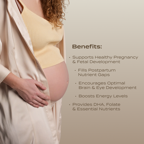 PurePath Full-Spectrum Prenatal Multivitamin – Folate, DHA & Probiotics for Pregnancy & Postpartum