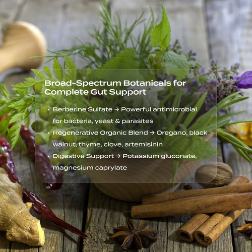 PurePath GI Remove – Berberine & Regenerative Organic Gut Cleanse | 4R Protocol Step 1