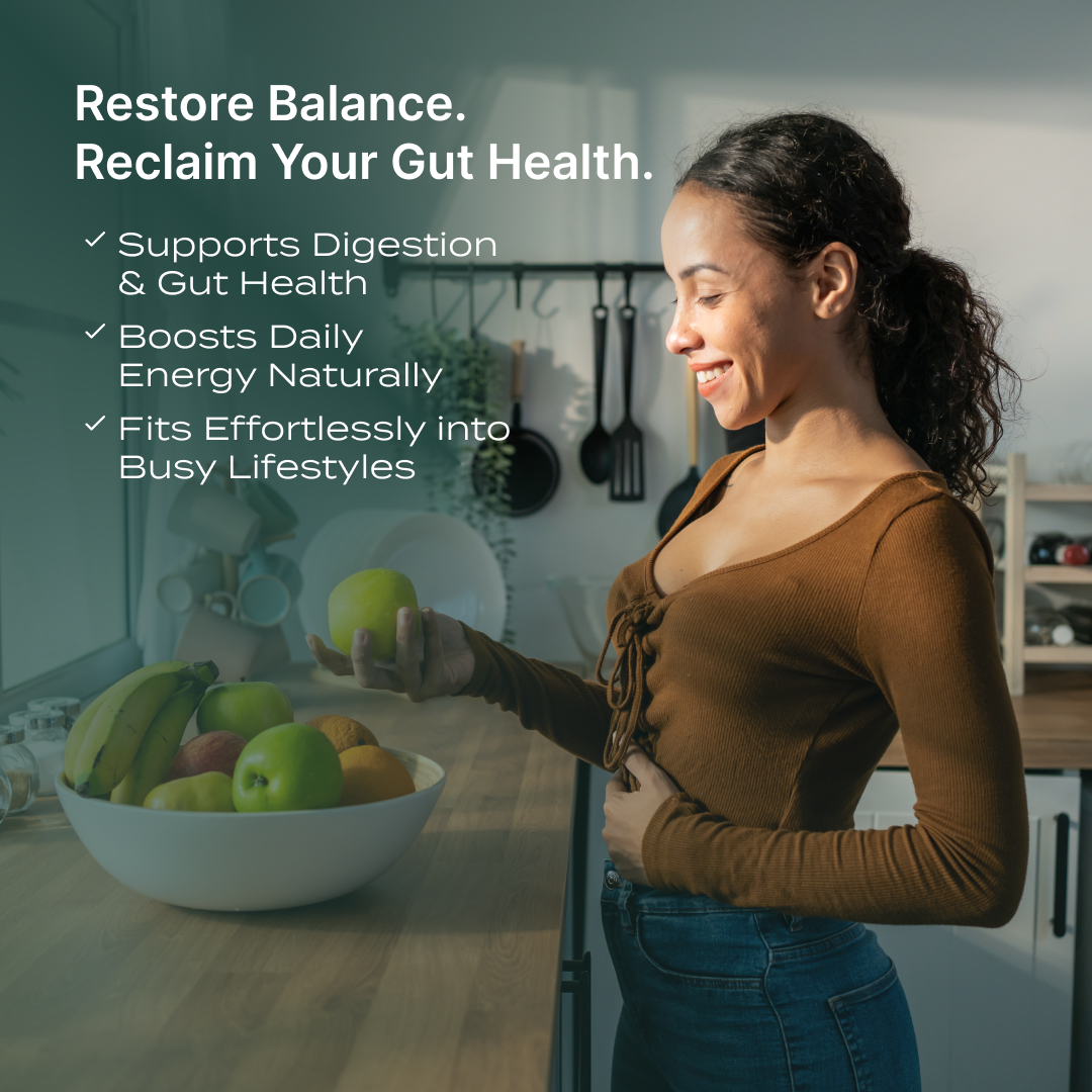 PurePath GI Replenish – 15 Billion CFU Spore-Based Probiotics with Regenerative Organic Prebiotic Blend