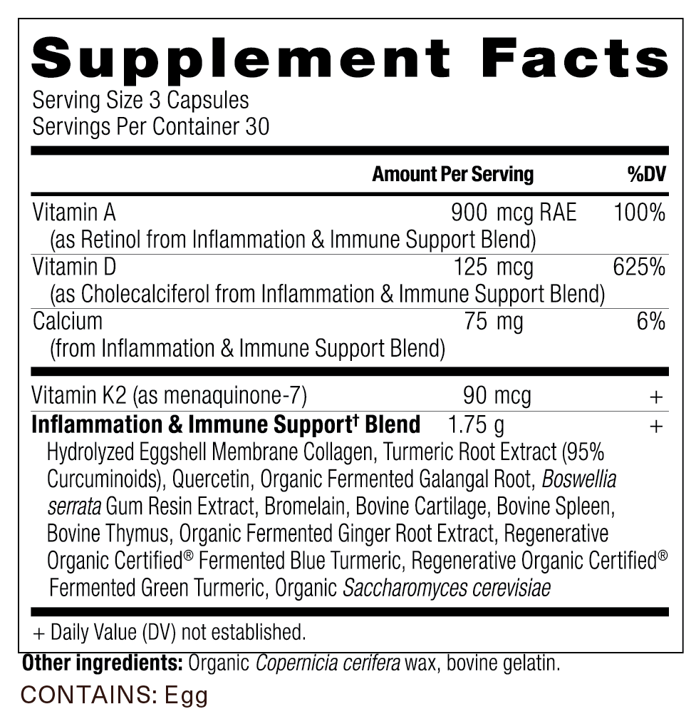 Inflammation + Immune Support