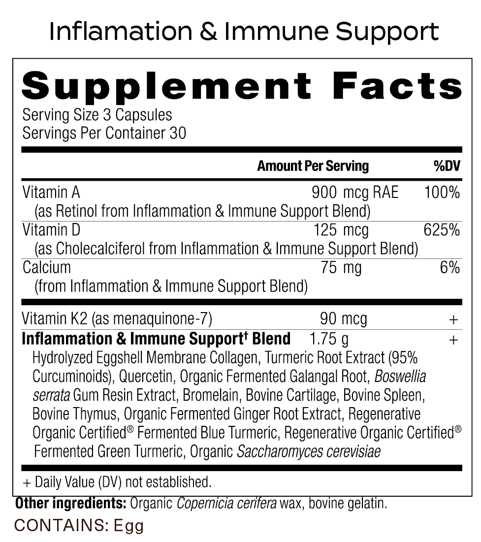 Inflammation + Immune Support