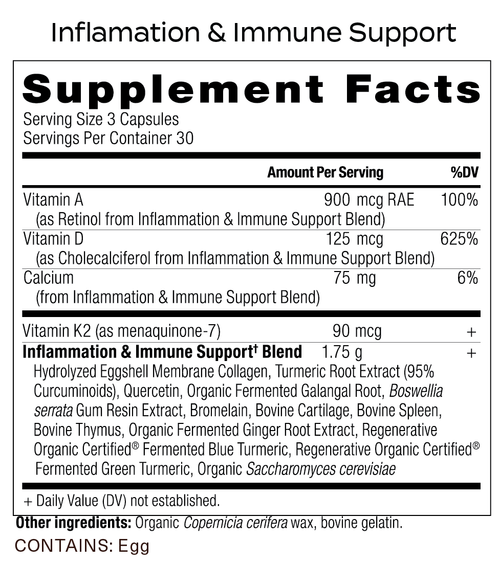 Inflammation + Immune Support