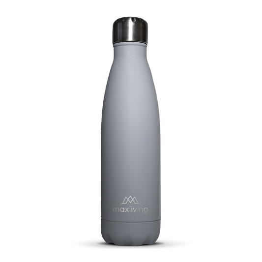 Gray MaxLiving Water Bottle