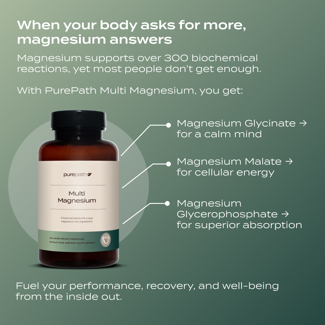 Multipharma Magnesium PurePath Multi Magnesium | Sleep, Energy & Stress Support Supplement ...