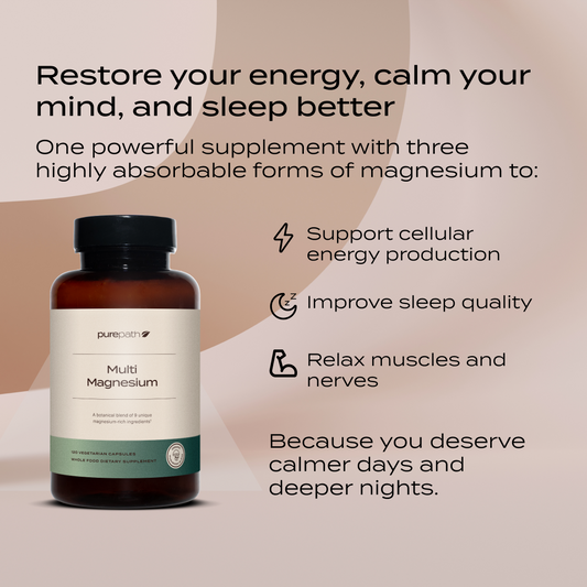PurePath Multi Magnesium – Trio of Bioavailable Magnesium