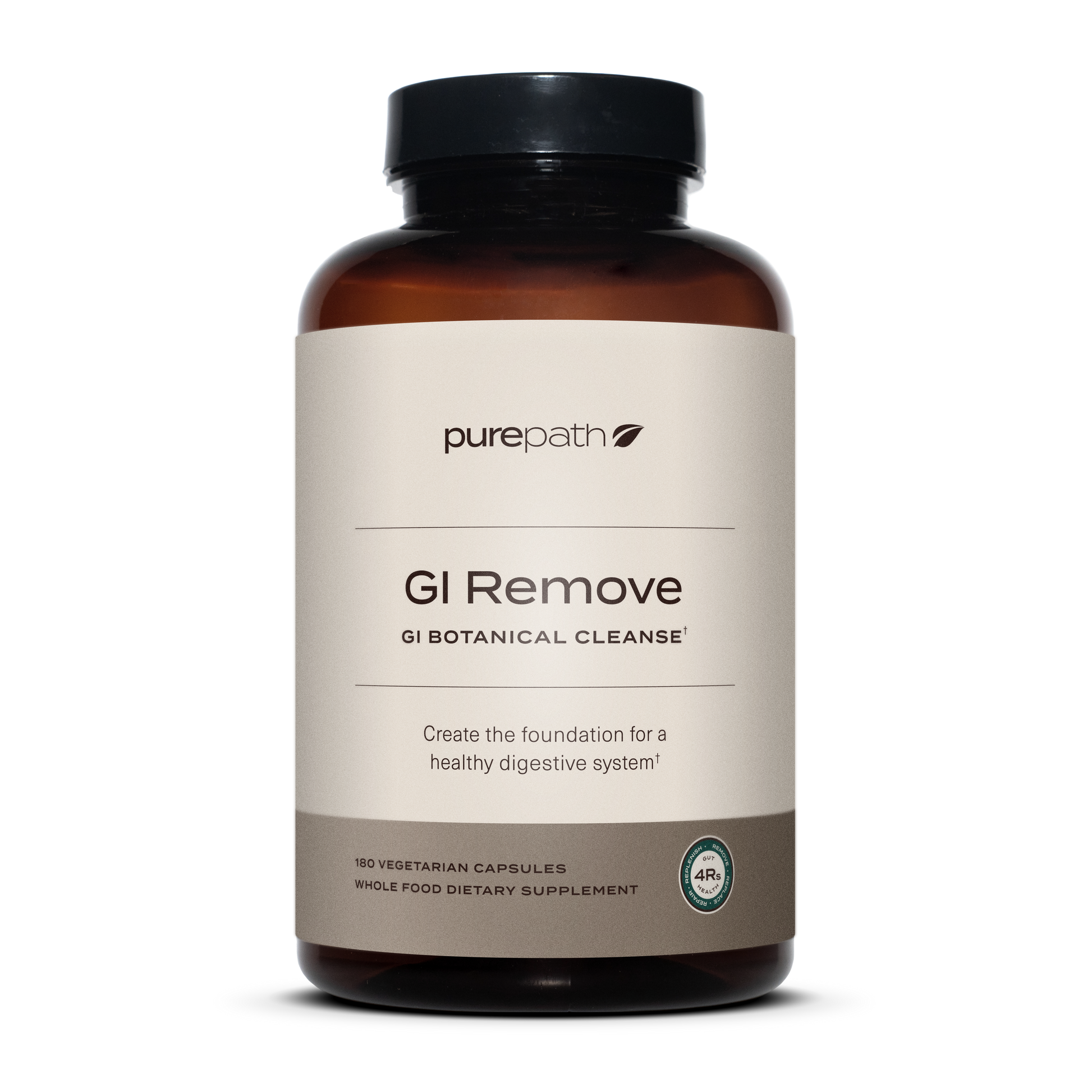 PurePath GI Remove – Berberine & Regenerative Organic Gut Cleanse for SIBO, Candida & Bacterial Overgrowth | 4R Protocol Step 1