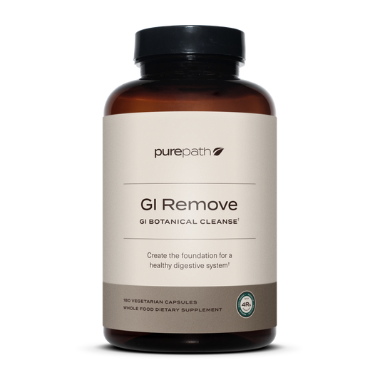 PurePath GI Remove – Berberine & Regenerative Organic Gut Cleanse for SIBO, Candida & Bacterial Overgrowth | 4R Protocol Step 1