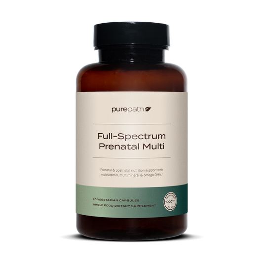 PurePath Full-Spectrum Prenatal Multivitamin – Folate, DHA & Probiotics for Pregnancy & Postpartum