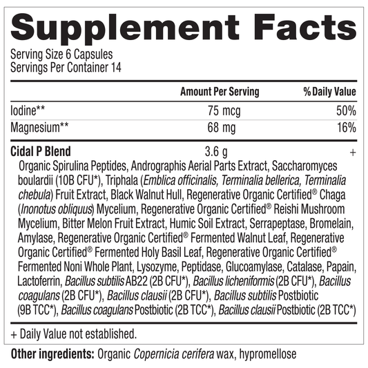 Kingdom Health Sciences - Cidal P