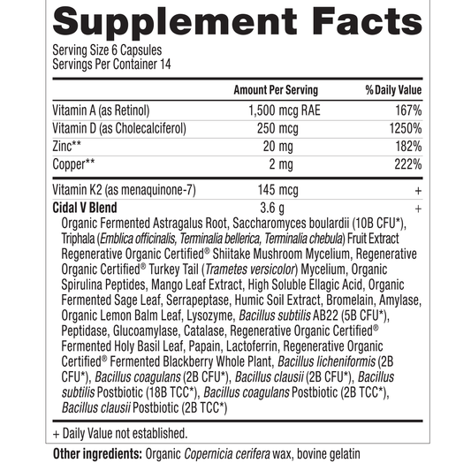 Kingdom Health Sciences - Cidal V