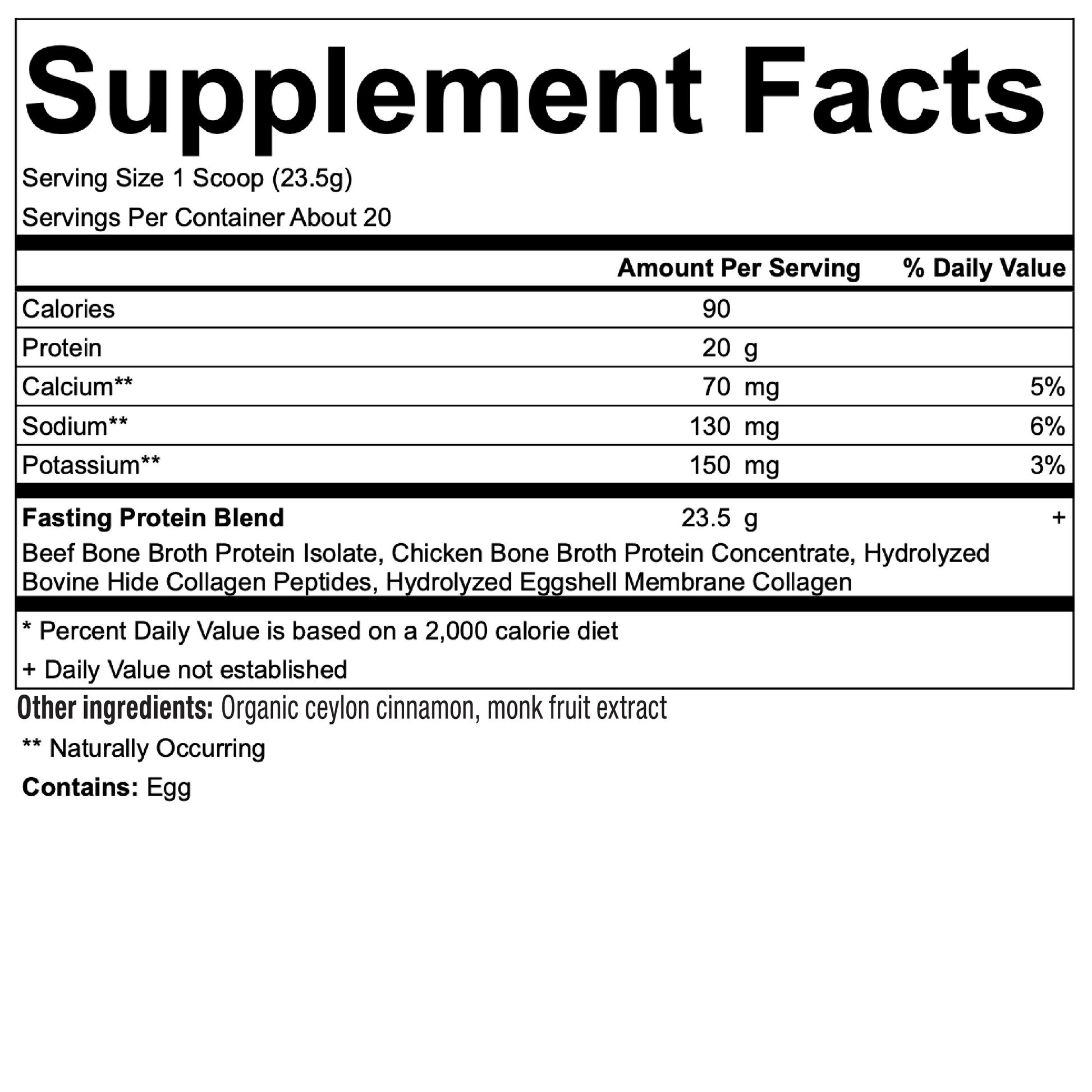 Kingdom Health Sciences - Fasting Formula