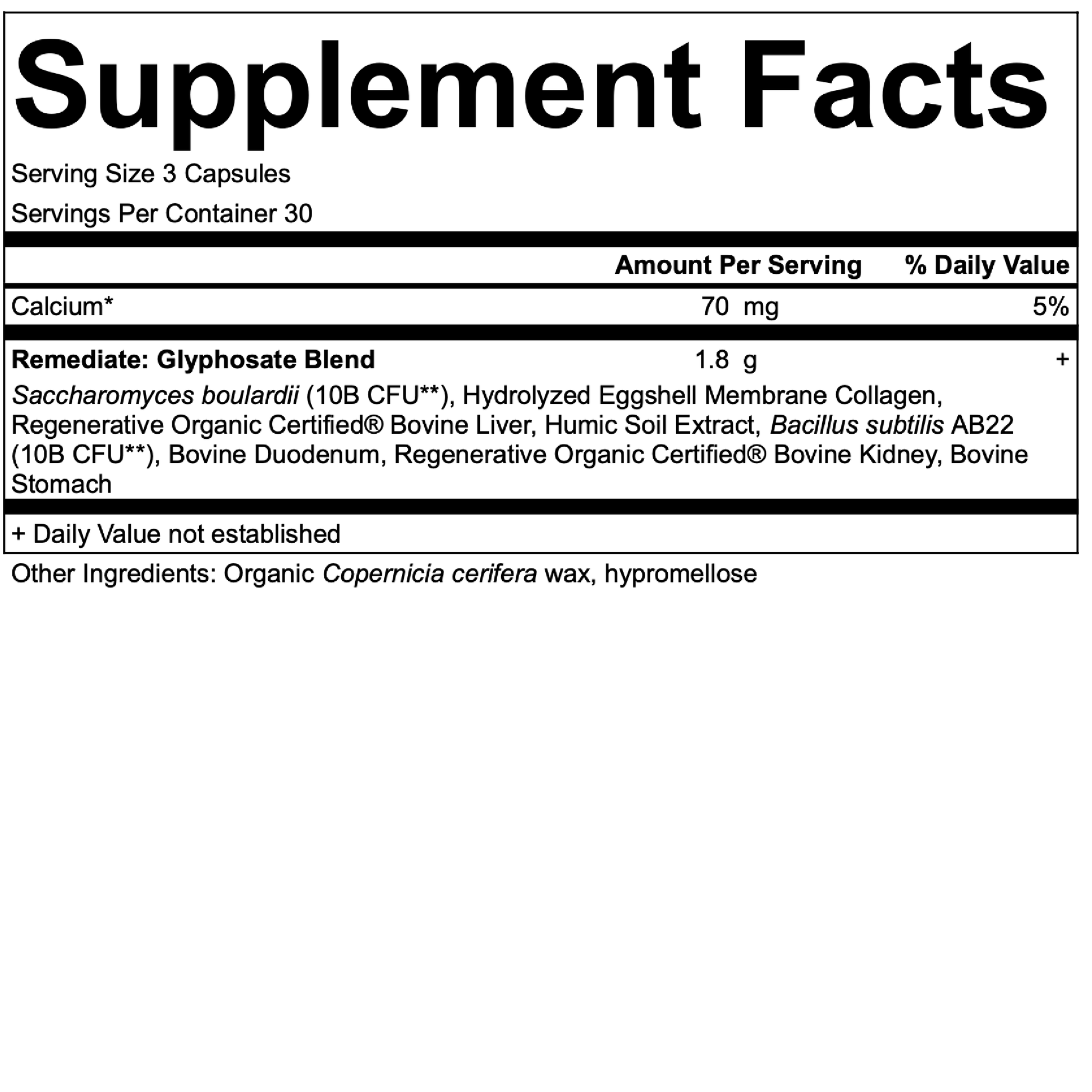 Kingdom Health Sciences - Glyphosate