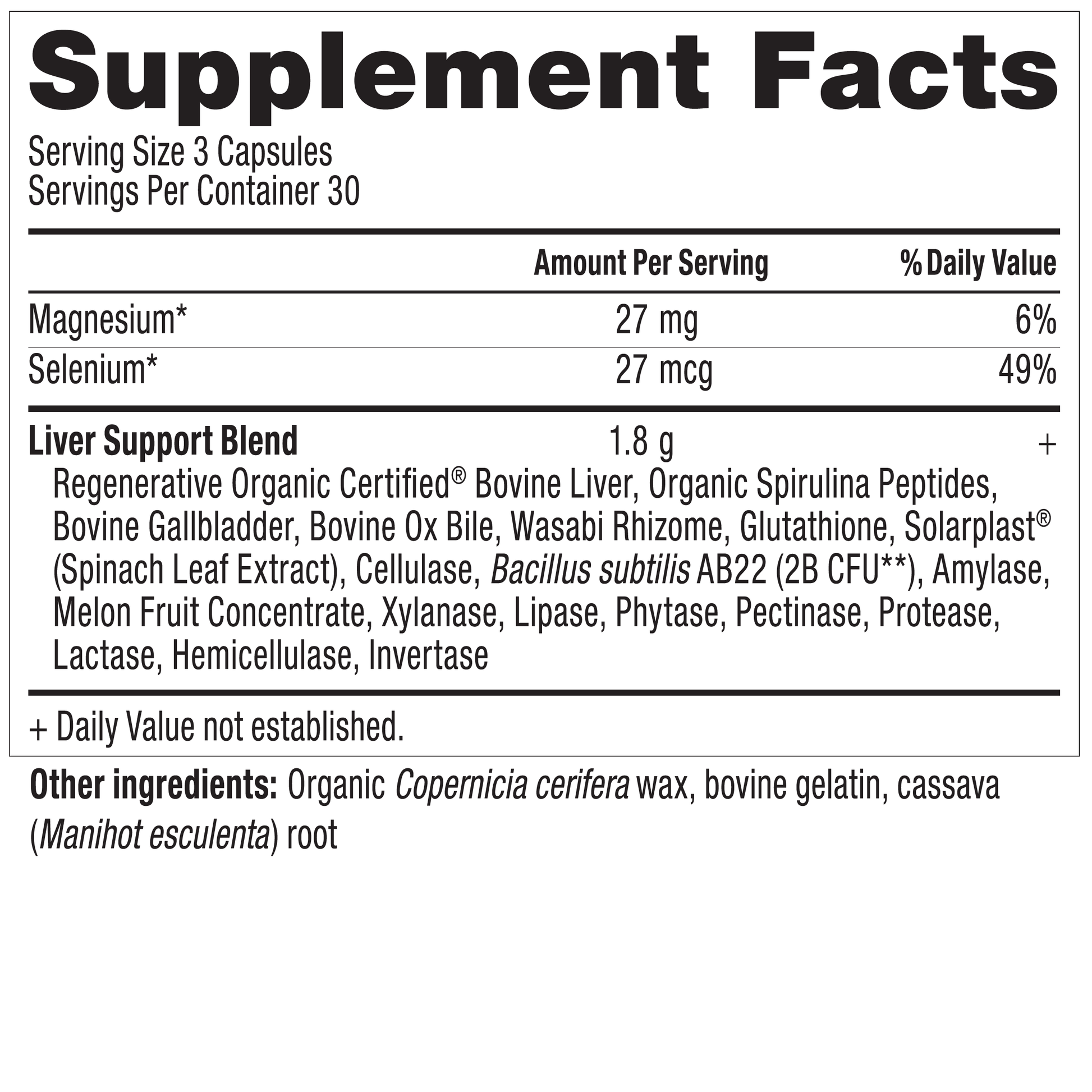 Kingdom Health Sciences - Liver Formula