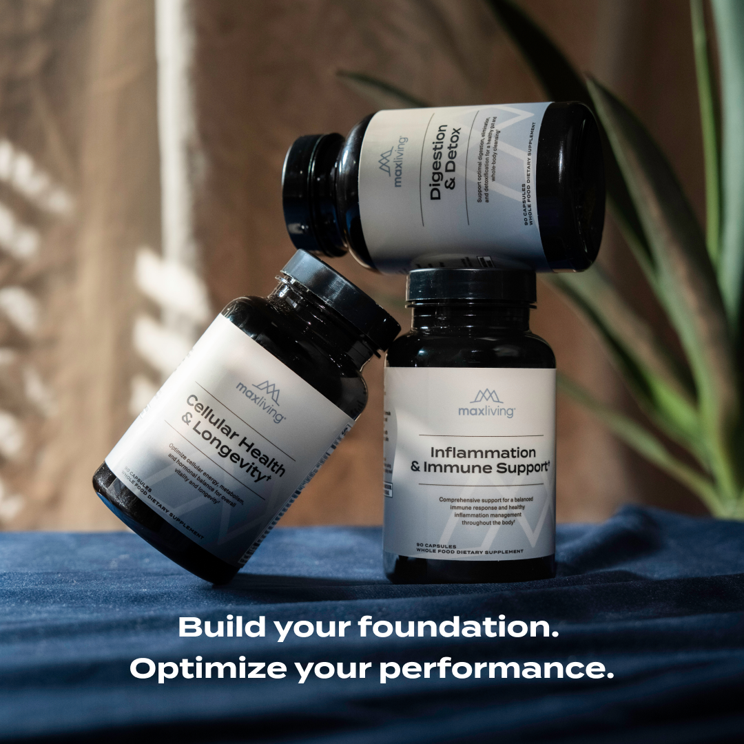 The Foundational 3 – Complete Supplement Bundle for Cellular Health, Immunity & Digestion