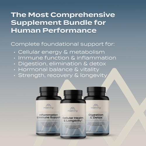 The Foundational 3 – Complete Supplement Bundle for Cellular Health, Immunity & Digestion
