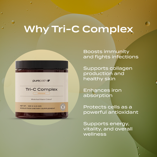 PurePath Tri-C Complex – Whole-Food Vitamin C + Regenerative Botanical Blend