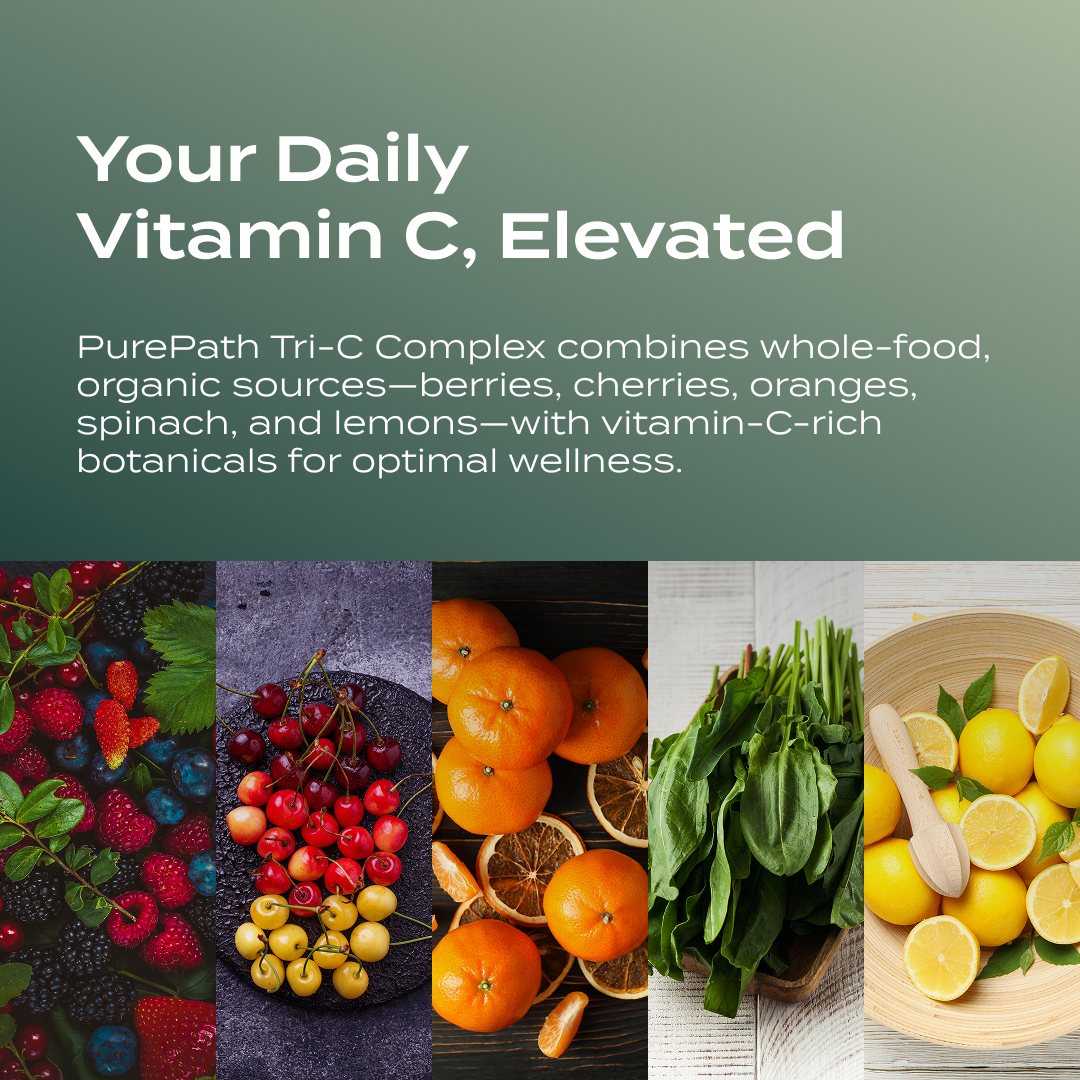 PurePath Tri-C Complex – Whole-Food Vitamin C + Regenerative Botanical Blend