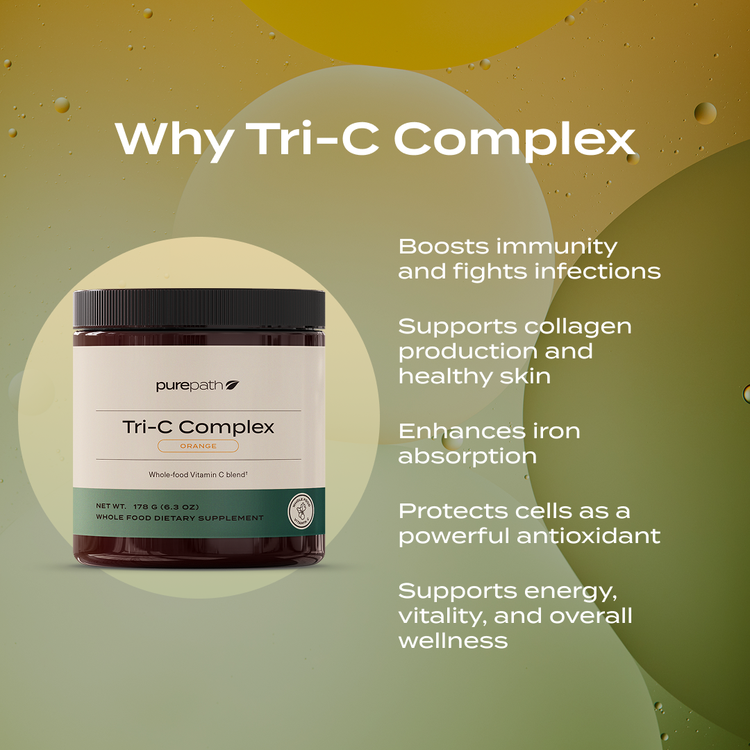 PurePath Tri-C Complex – Whole-Food Vitamin C + Regenerative Botanical Blend