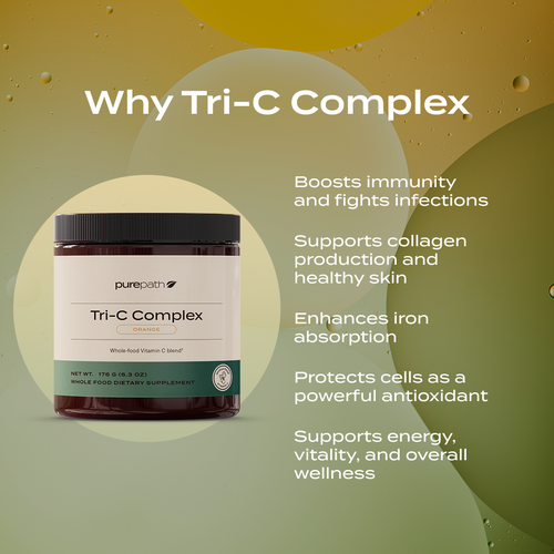 PurePath Tri-C Complex – Whole-Food Vitamin C + Regenerative Botanical Blend