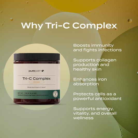 PurePath Tri-C Complex – Whole-Food Vitamin C + Regenerative Botanical Blend