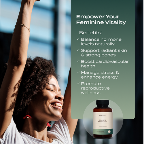 PurePath Women's Multivitamin – Complete Daily Nutrition with Regenerative Organic Blend