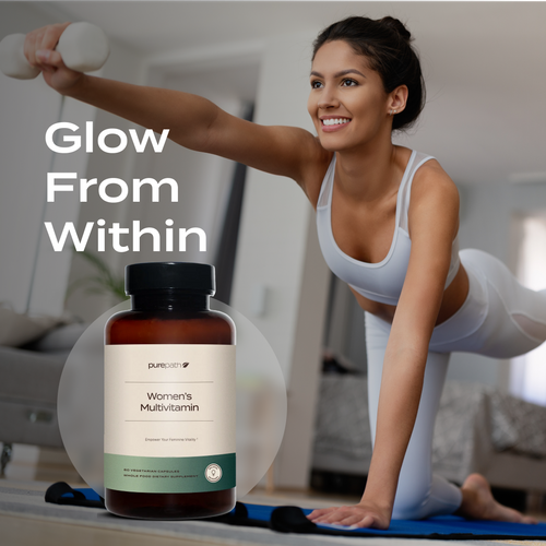 PurePath Women's Multivitamin – Complete Daily Nutrition with Regenerative Organic Blend