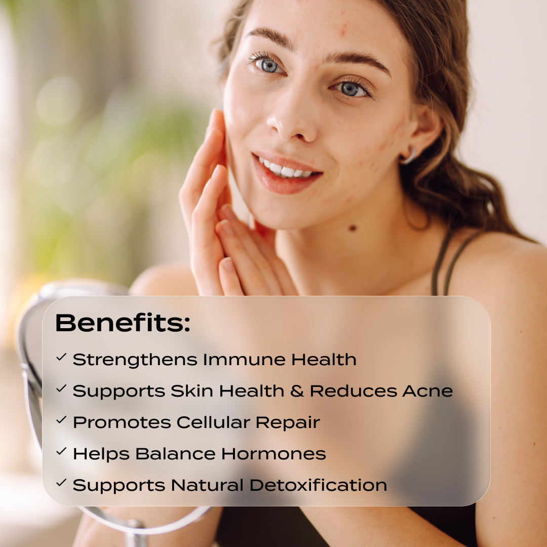 PurePath Zinc+ – 30mg Chelated Zinc Bisglycinate with B Vitamins & Quercetin for Immune Support